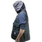 Portabrace VV-LBLH (VVLBLH) - Large Video Vest / Production Jacket with Hood (42-46 inch chest size) - Black Portabrace VV-LBLH (VVLBLH) - Large Video Vest / Production Jacket with Hood (42-46 inch chest size) - Black